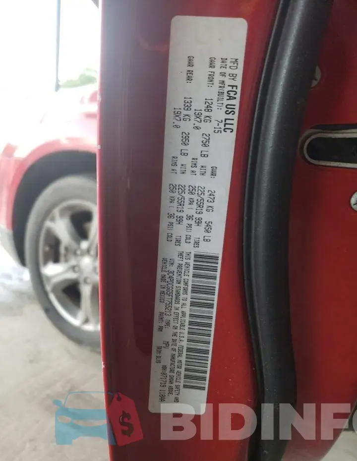 3C4PDCGG5FT755213 Photo# 13
