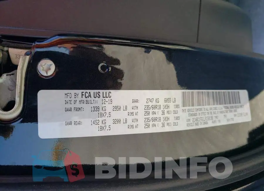 2C4RC1FG1LR150198 Photo# 13