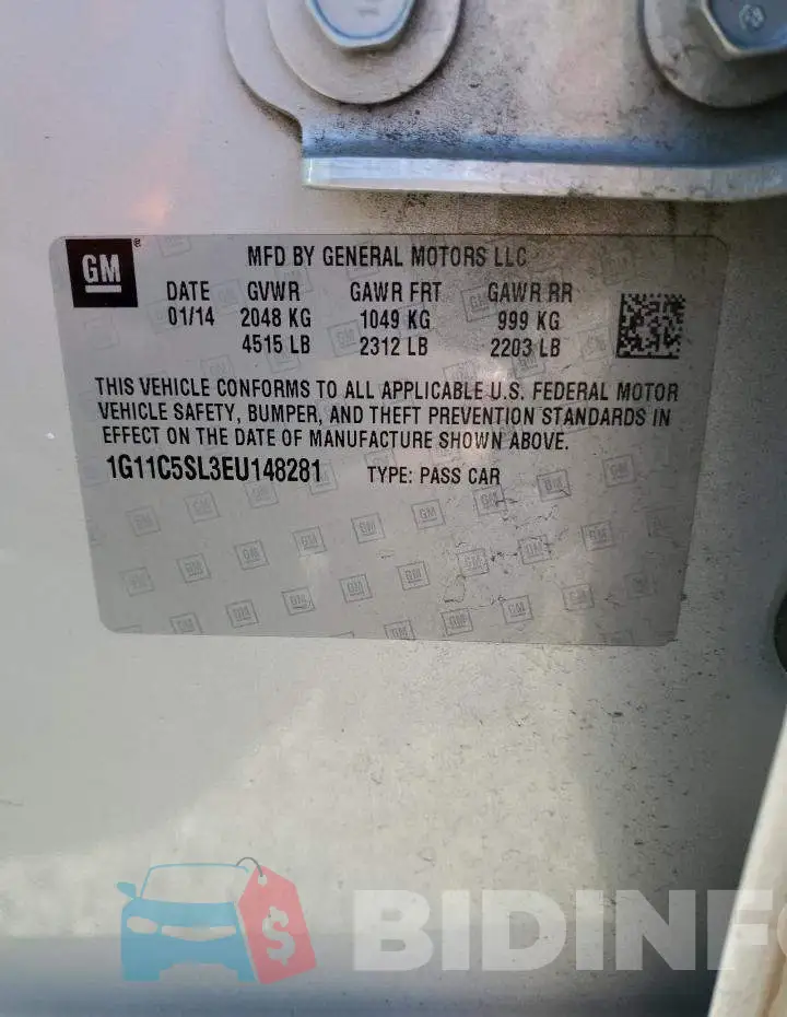 1G11C5SL3EU148281 Photo# 12