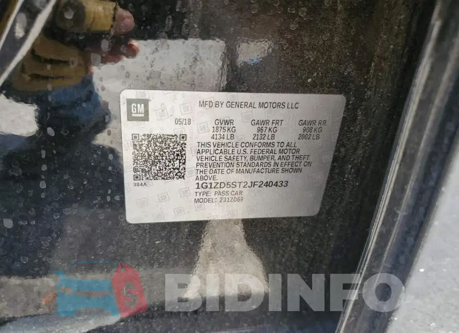 1G1ZD5ST2JF240433 Photo# 12