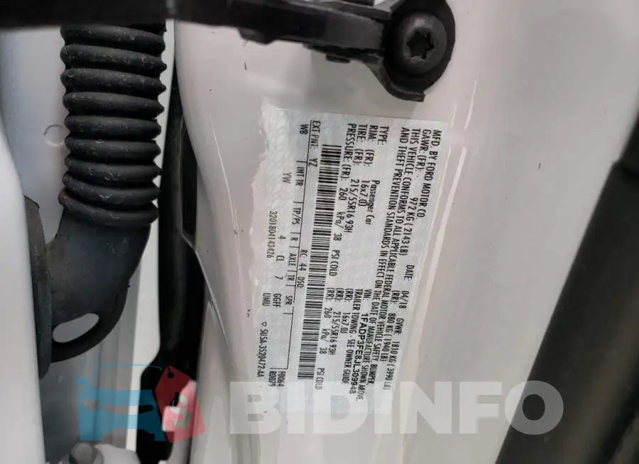 1FADP3FE8JL309948 Photo# 13