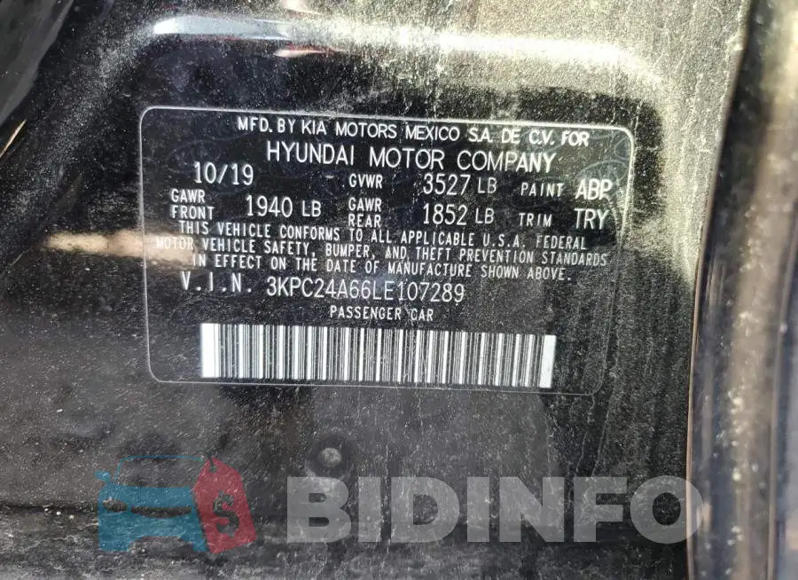 3KPC24A66LE107289 Photo# 12
