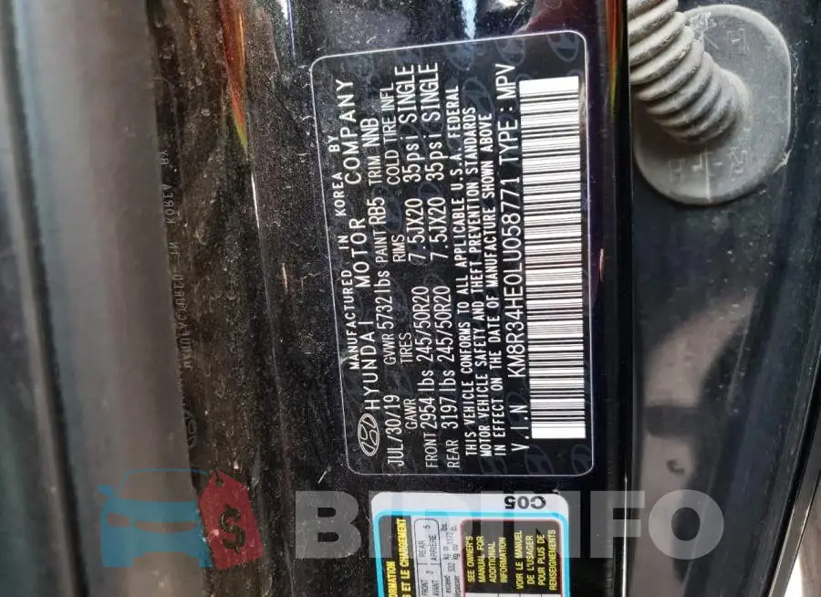 KM8R34HE0LU058771 Photo# 13
