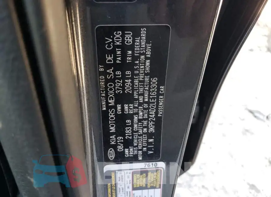 3KPF24AD2LE163306 Photo# 12