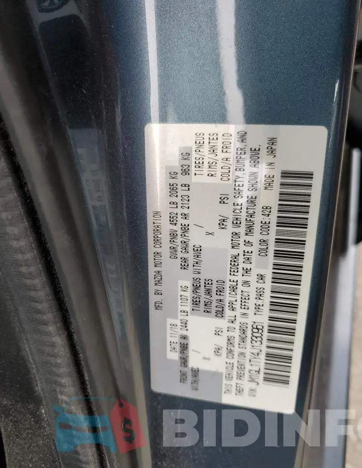 JM1GL1TY4J1330961 Photo# 12