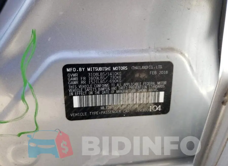 ML32F3FJ9JHF12034 Photo# 12