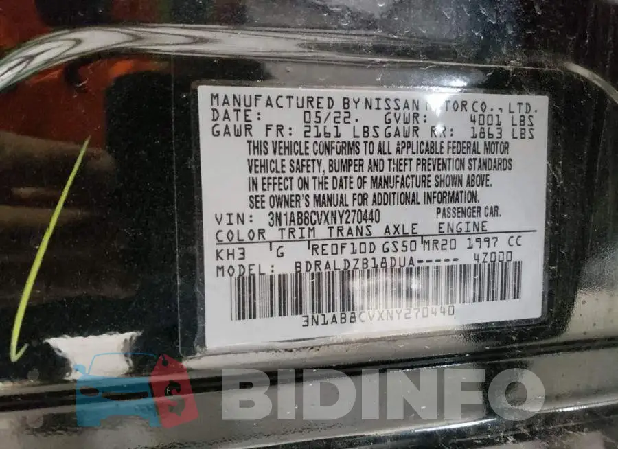 3N1AB8CVXNY270440 Photo# 13
