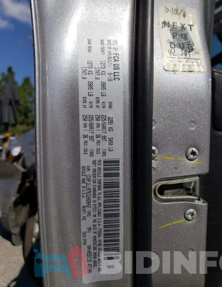 1C4PJLLB7KD202842 Photo# 12
