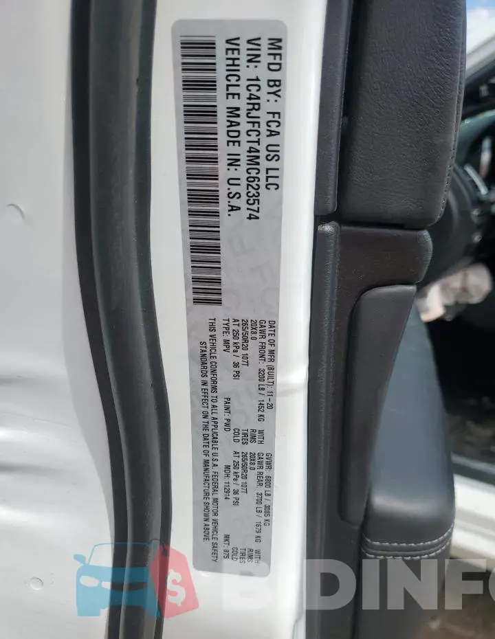 1C4RJFCT4MC623574 Photo# 14