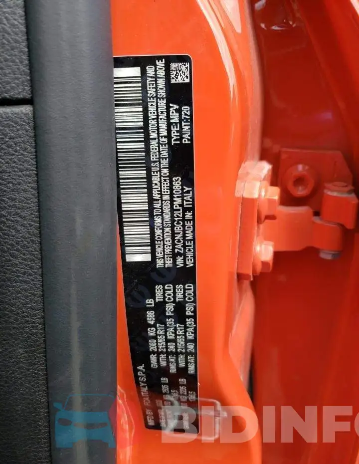 ZACNJBC12LPM10863 Photo# 12