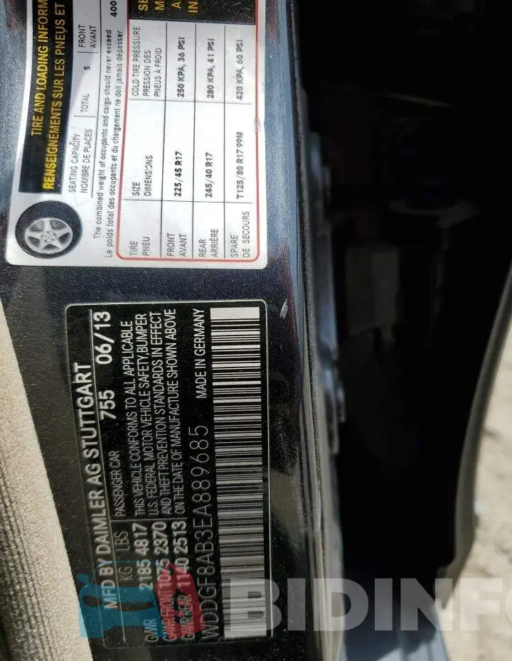 WDDGF8AB3EA889685 Photo# 13