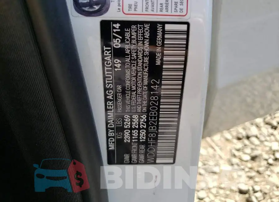 WDDHF8JB2EB028142 Photo# 10