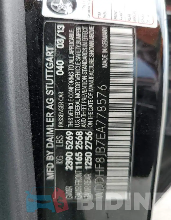 WDDHF8JB7EA778576 Photo# 13