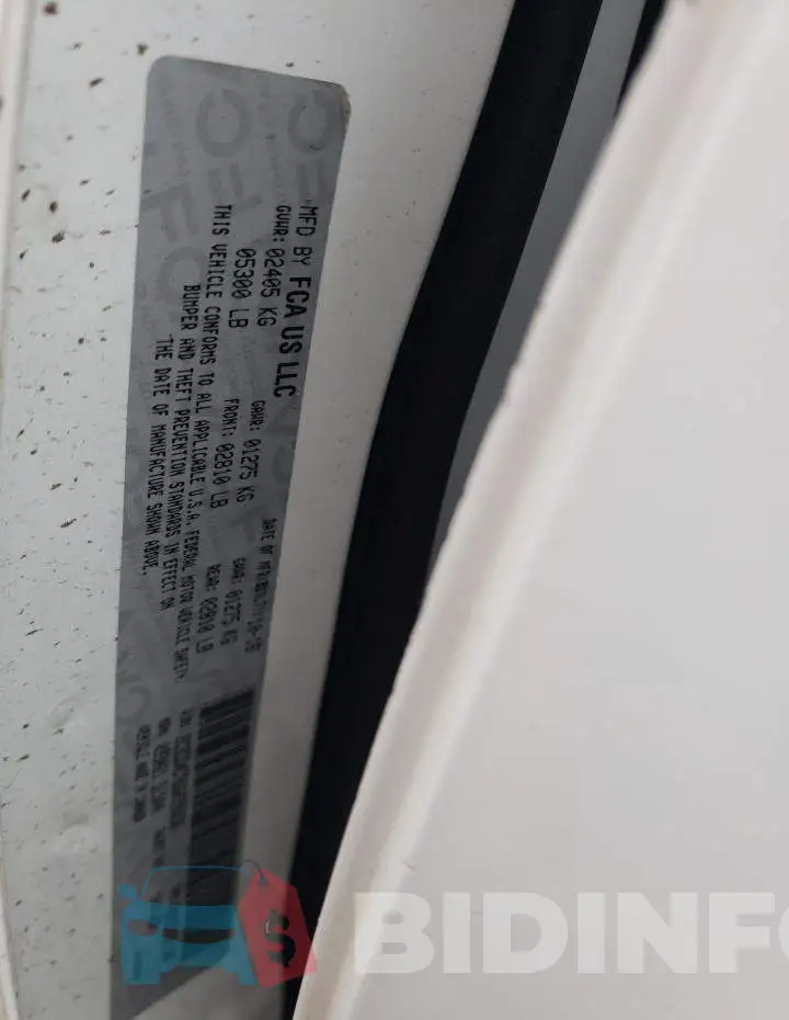 2C3CDXCT6GH356656 Photo# 12