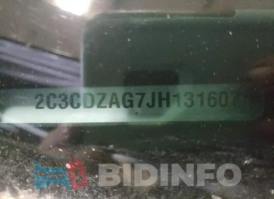2C3CDZAG7JH131607 Photo# 12