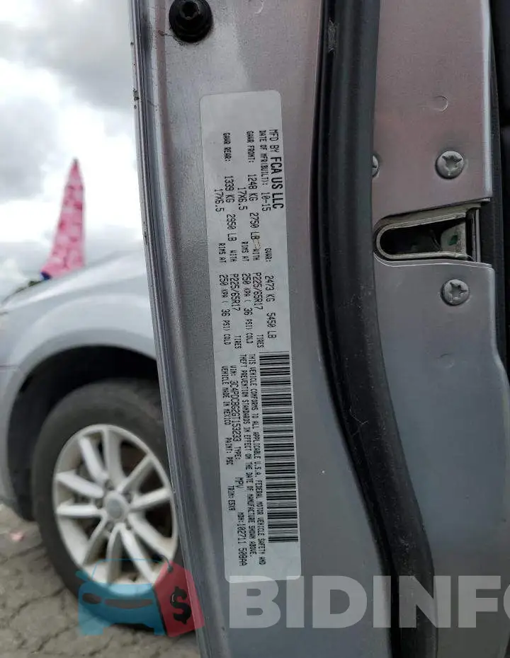 3C4PDCBG2GT153233 Photo# 12
