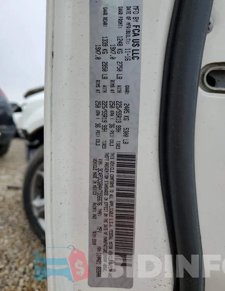 3C4PDCGB4HT556676 Photo# 13