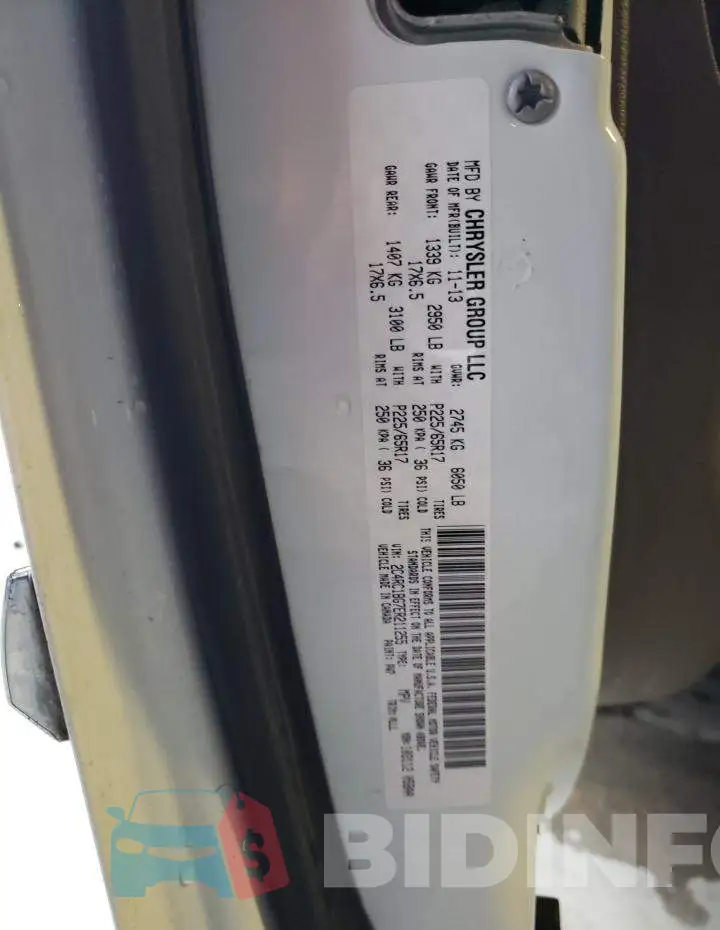 2C4RC1BG7ER211255 Photo# 14