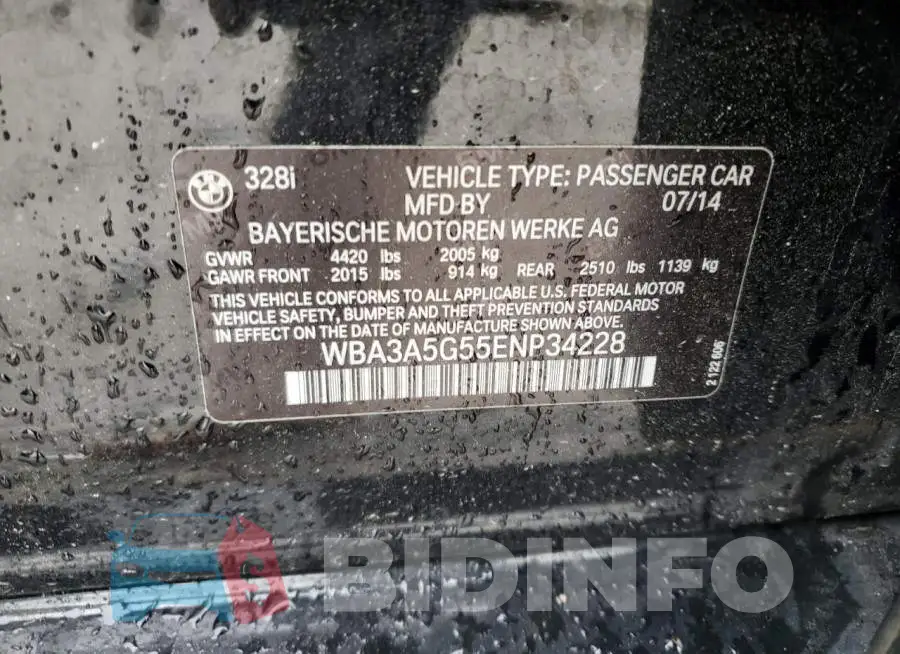 WBA3A5G55ENP34228 Photo# 12