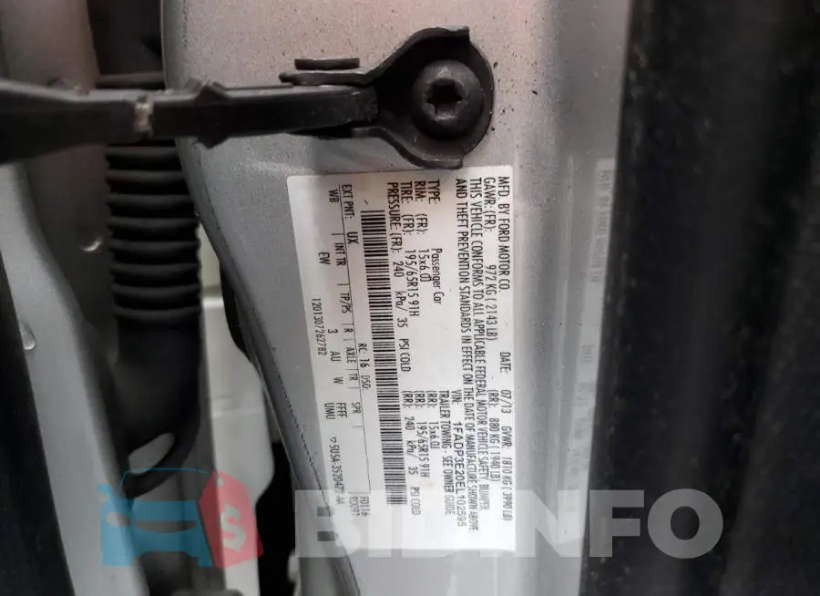 1FADP3E20EL102595 Photo# 12