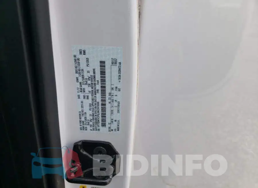 1FTEW1CP2JKC91030 Photo# 13