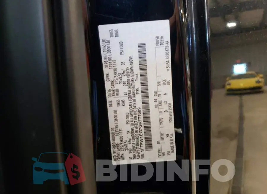 1FTFW1EG7GKF77689 Photo# 12
