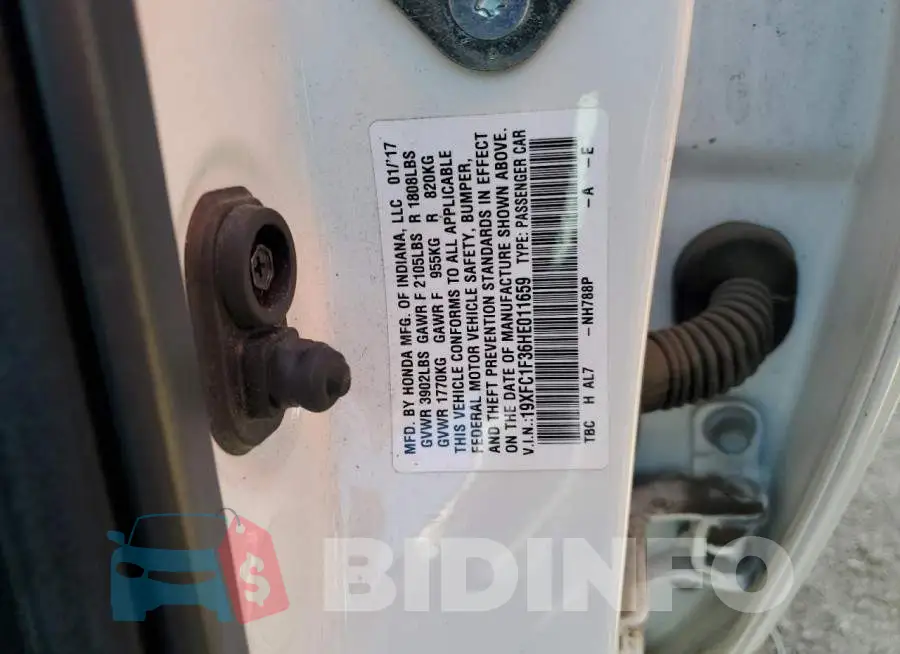 19XFC1F36HE011659 Photo# 12
