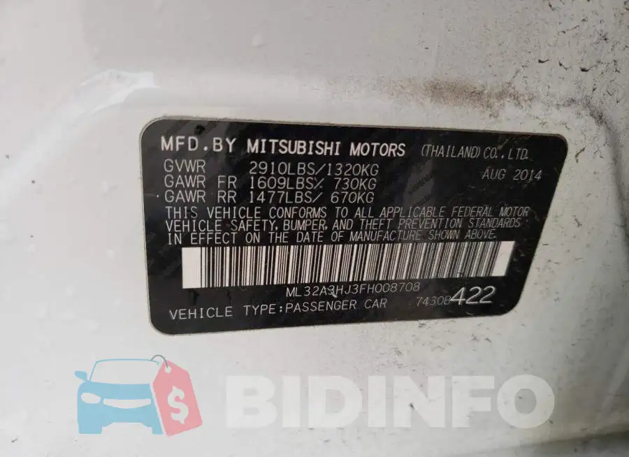 ML32A3HJ3FH008708 Photo# 12