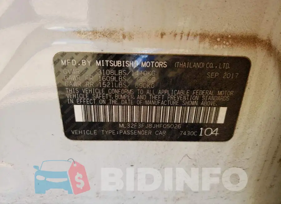 ML32F3FJ8JHF05026 Photo# 12
