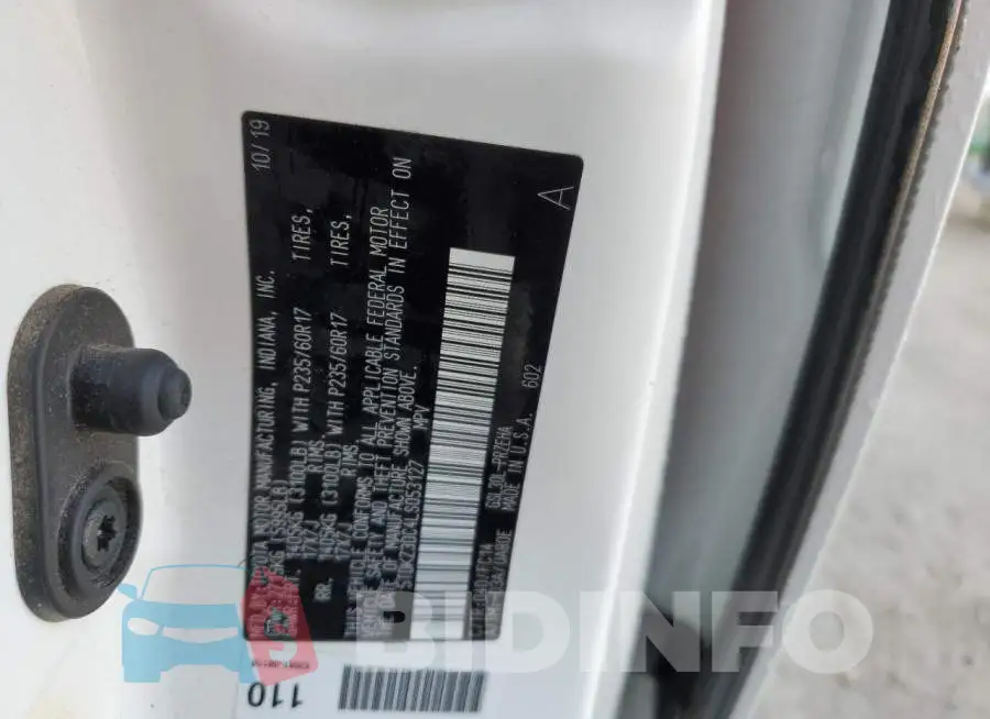 5TDKZ3DC4LS053127 Photo# 14