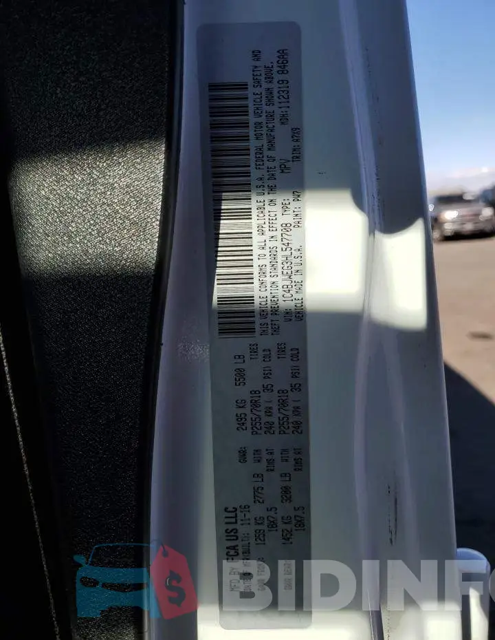 1C4BJWEG3HL547708 Photo# 14