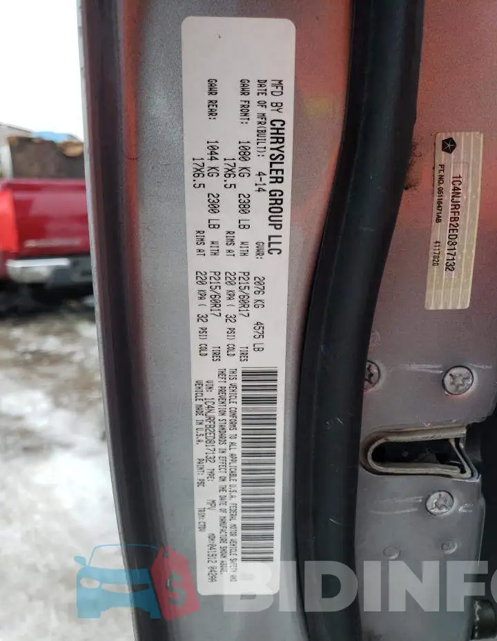 1C4NJRFB2ED817132 Photo# 12