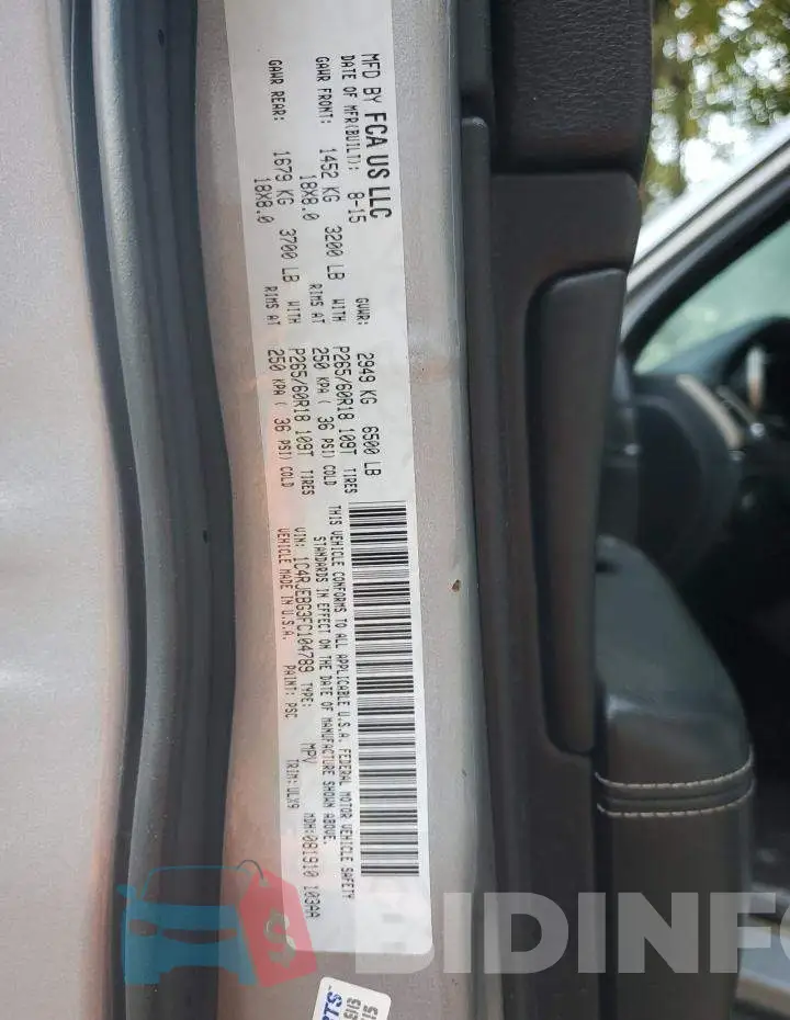 1C4RJEBG3FC104789 Photo# 10