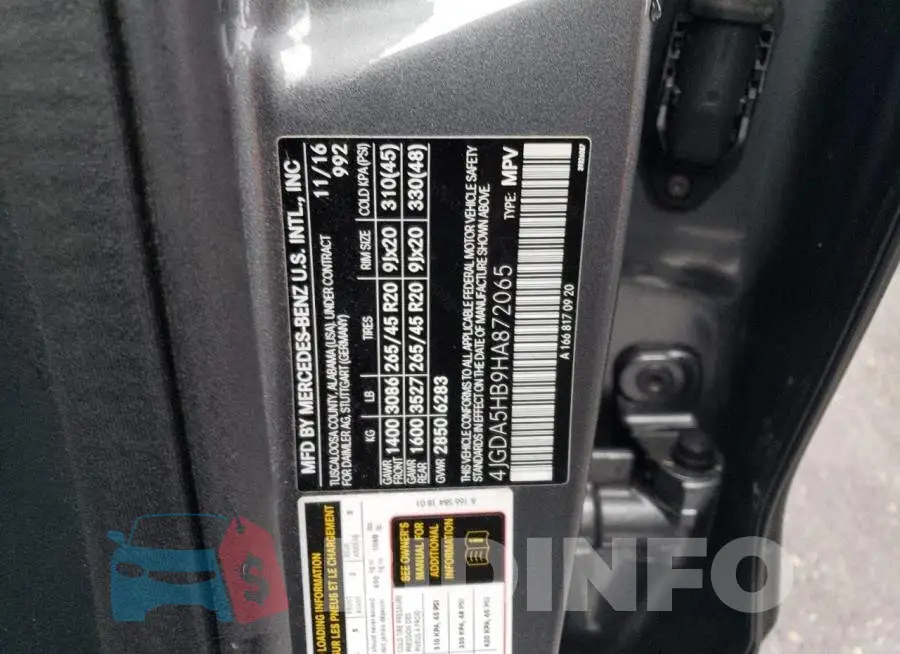 4JGDA5HB9HA872065 Photo# 14