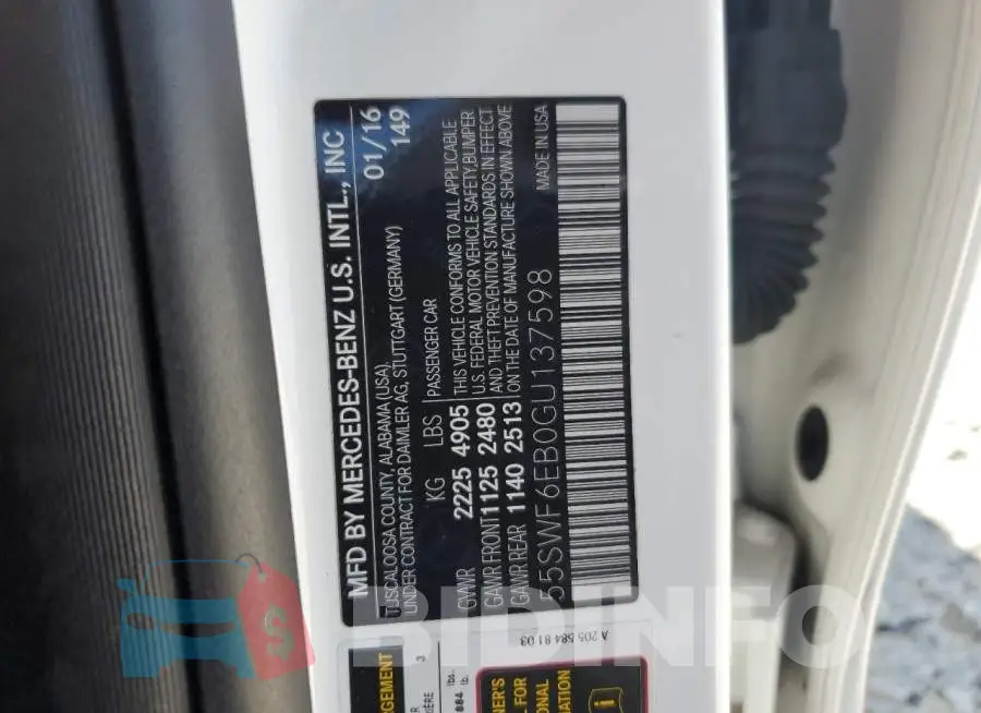 55SWF6EB0GU137598 Photo# 12