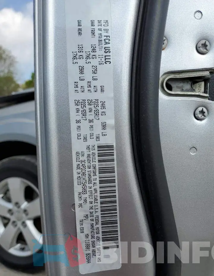 3C4PDCAB1HT545093 Photo# 13