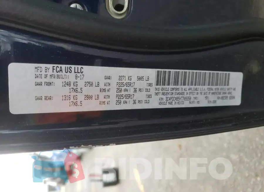 3C4PDCAB5HT709350 Photo# 14