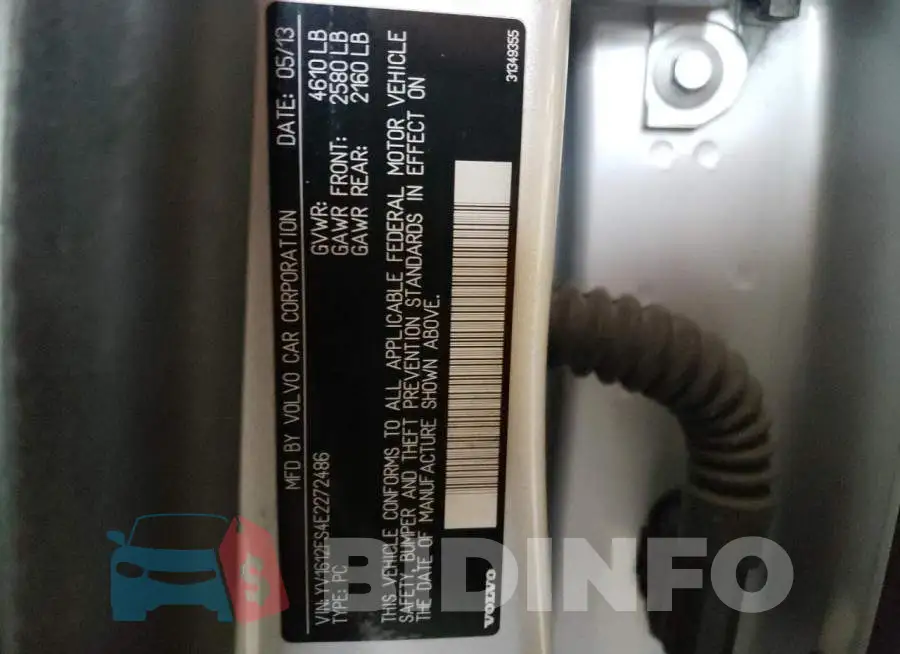 YV1612FS4E2272486 Photo# 12