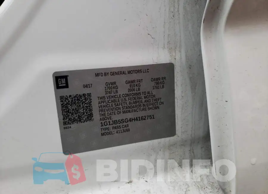 1G1JB5SG4H4162751 Photo# 12