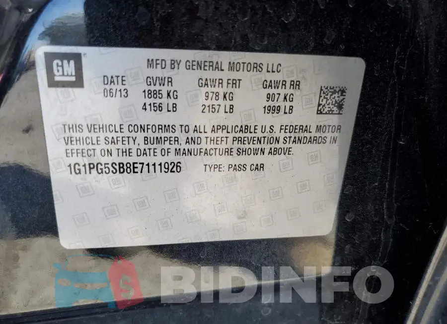 1G1PG5SB8E7111926 Photo# 12