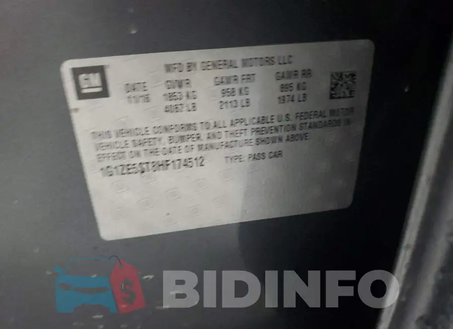 1G1ZE5ST8HF174512 Photo# 12