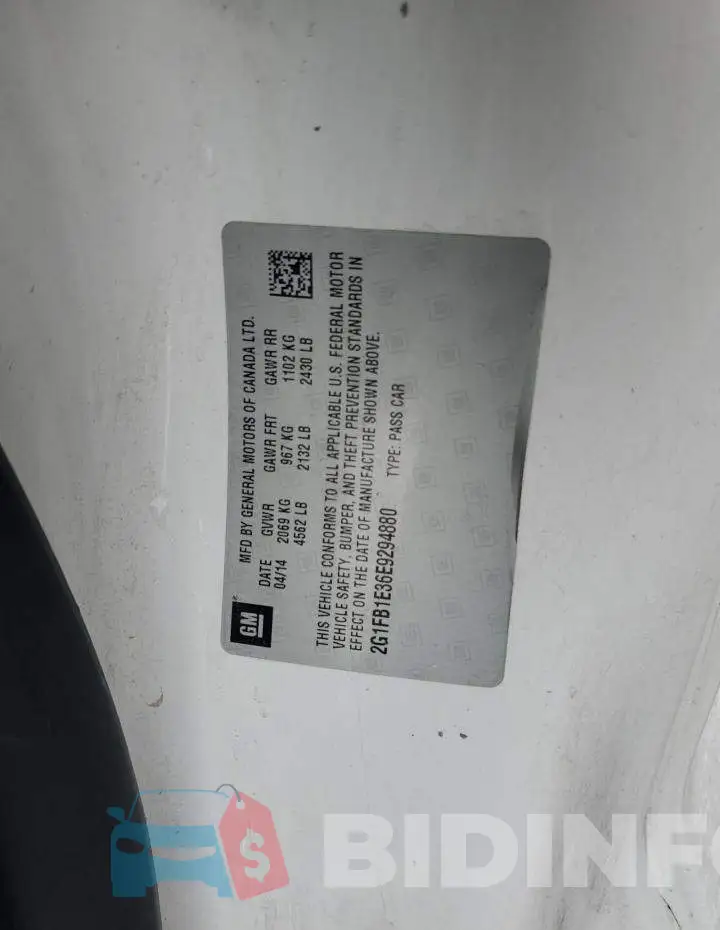 2G1FB1E36E9294880 Photo# 12