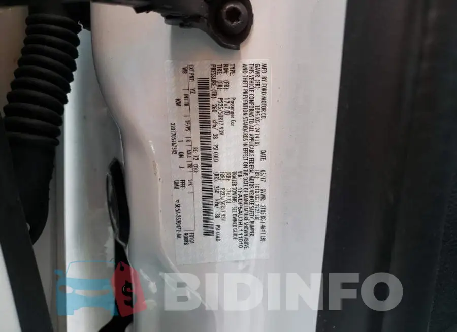 1FADP5AU3HL111010 Photo# 13