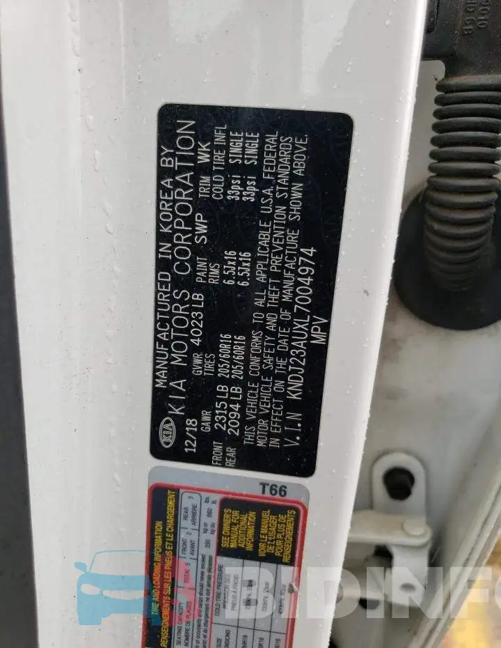 KNDJ23AUXL7004974 Photo# 12