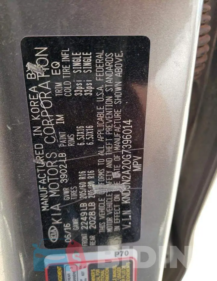 KNDJN2A20G7396014 Photo# 12