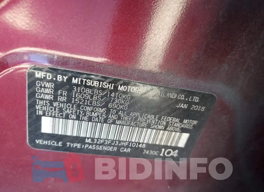 ML32F3FJ3JHF10148 Photo# 12