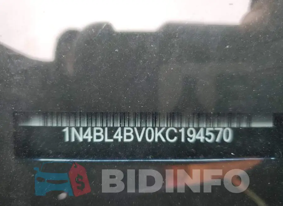 1N4BL4BV0KC194570 Photo# 12