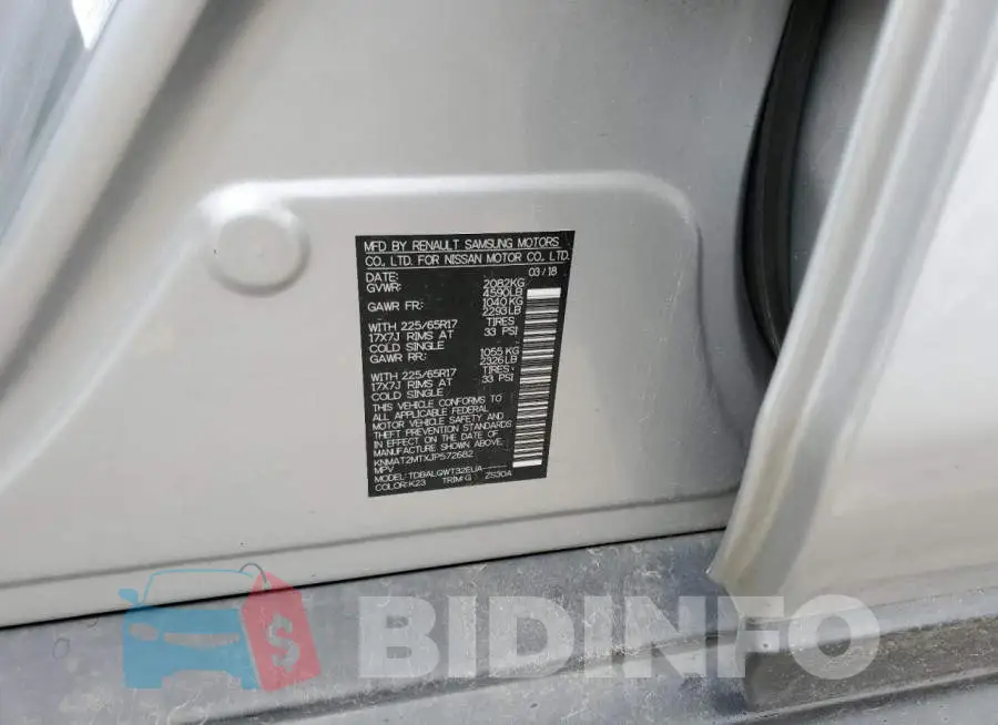 KNMAT2MTXJP572682 Photo# 12