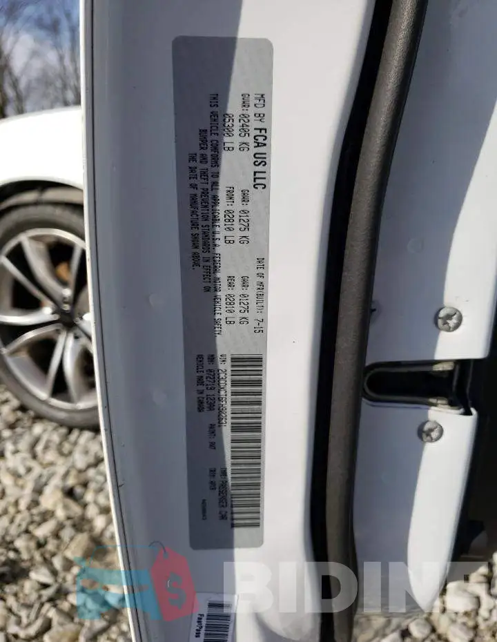 2C3CDXCT6FH902631 Photo# 13