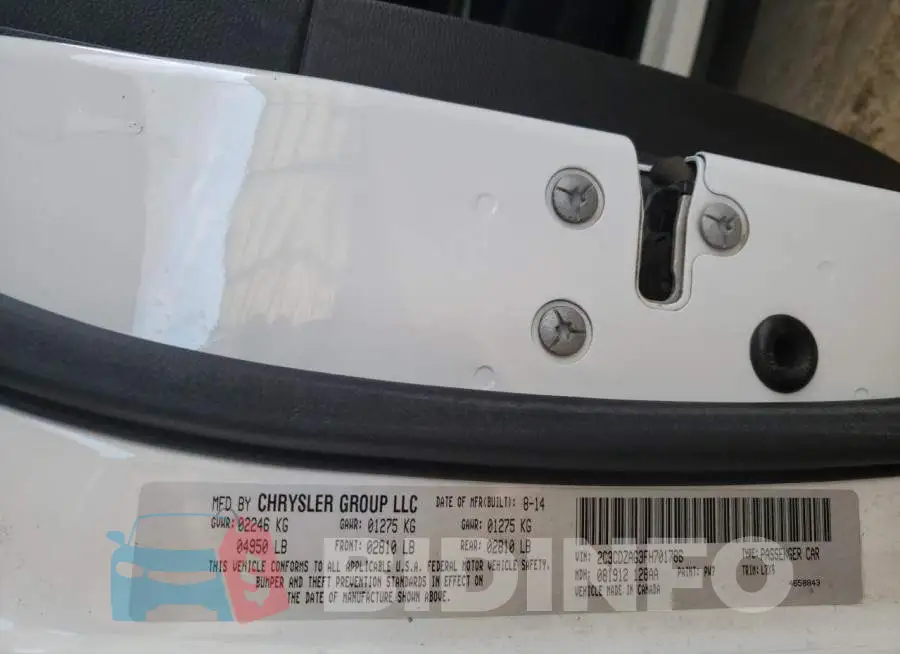 2C3CDZAG3FH701786 Photo# 12